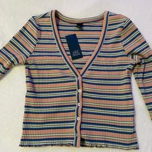 Multiple Color Long Sleeve Wild Fable Top